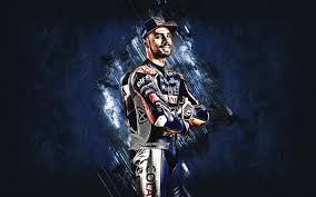 Signal has implemented custom chat wallpapers, contact about, low data mode, animated stickers, group calls limit to 8 participants. Download Wallpapers Miguel Oliveira Red Bull Ktm Tech3 Portuguese Motorcycle Racer Motogp Blue Stone Background Portrait Motogp World Championship For Desktop Free Pictures For Desktop Free