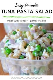 Healthy Tuna Pasta Salad Recipe Clean Delicious Recipe In 2020 Tuna Salad Pasta Clean And Delicious Cold Pasta Salad Recipes