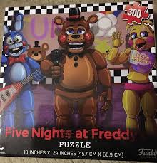 Five Nights At Freddy S Puzzle Family Board Game 300 Pieces Fnaf Toy Family Board Games Five Nights At Freddy S Five Night