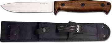 #1 ontario knives was founded in 1889 and has operated for over 100 years. Ontario Bushcraft Field Knife 8696 5160 Tool Steel Drop Point Fixed Blade Hardwood Handle Usa Made