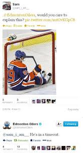 Bet on the hockey match edmonton oilers vs vancouver canucks and win skins. Only Hockey Players Take A Time Out In The Net Hockey Humor Funny Hockey Memes Ice Hockey