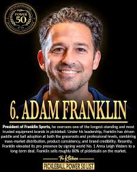 Pickleball power list introduces key figures