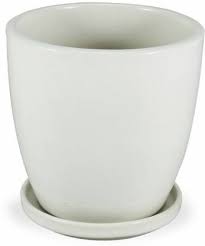 Planters & pots 1 set ceramic oblong flower pot with bamboo tray succulent planter garden bonsai flowerpot white (1pc 1pc. Yellowtable Classic White Ceramic Pot With White Ceramic Tray Plant Container Set Price In India Buy Yellowtable Classic White Ceramic Pot With White Ceramic Tray Plant Container Set Online At Flipkart Com
