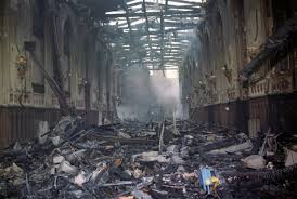 A disastrous fire broke out at the castle on 20 november 1992, ironically the 45th wedding anniversary. Notre Dame Fire Windsor Castle Rebuild Could Hold Answer Slough Observer