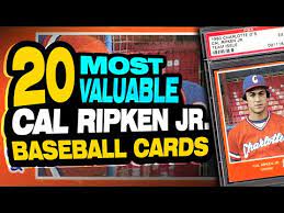 Is billy ripken related to cal ripken? Top 20 Cal Ripken Jr Baseball Card Rookie Card List Youtube