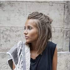 Lovely braid short hairstyle messy braided updo hairstyle for short hair messy waterfall braids hairstyle 50 Minimalist Short Haircuts That Fit Your Straight Hair My New Hairstyles