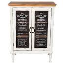 Country Spring Antique Farmhouse Display Cabinet | Hobby Lobby ...