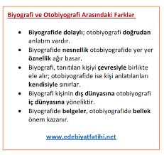 9 Sinif Turk Dili Ve Edebiyati 7 Unite Biyografi Otobiyografi Ders Notlari Pdf Indir Edebiya Ders Programlari Ders Calisma Ipuclari Egitim Teknolojisi