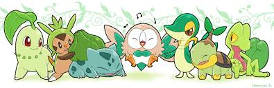 Iniciales Tipo Planta Fotos De Pokemon Pokemon Iniciales