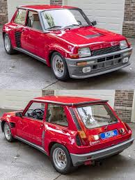 Image result for Vintage Red 1982 Renault