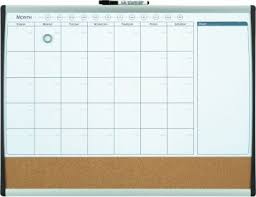 Staples Magnetic Combination Calendar Board Dry Erase Cork 1 Month Design Black Silver Frame 17 X 23 At Staples Calendar Board Rexel Dry Erase
