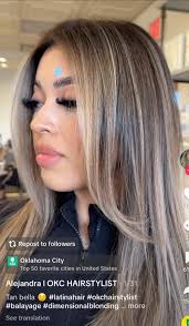 Gave this beautiful girl partial foil and haircut