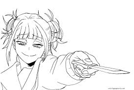 2 top my hero academia printable coloring pages | coloring pages. Himiko Toga Coloring Pages My Hero Academia Coloring Pages Coloring Pages For Kids And Adults