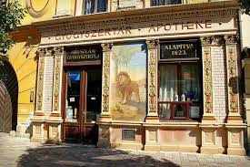 Heart of the city pharmacy. Sopron Golden Lion Pharmacy Sopron Hungary Heart Of Europe