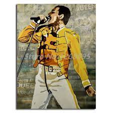 This freddie mercury wallpaper contains anime, comic book, manga, and cartoon. Freddie Mercury Poster Queen Band Wallpaper Wall Art Art Freddie Mercury Poster 800x800 Download Hd Wallpaper Wallpapertip