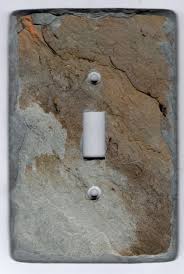 Upcycled Recycled Slate Switchplate Switch Plate Stone Light Etsy Light Switch Covers Light Switch Plate Cover Switch Plates