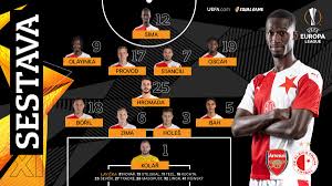 Slavia was founded on 2 november 1892 by medicine students in vinohrady, prague, as a sport club aimed at increasing sport activity among students.initially the club focused on cycling, and expanded to football in 1896. Sk Slavia Prague En On Twitter This Is Our Line Up For Arsenal Ondrej Kolar Is Back In Goal Arssla Uel