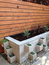 Build this simple yet awesome planter for your. I Never Knew You Could Do This With Cinder Blocks 11 Will Blow You Away Cinder Block Garden Backyard Landscaping Backyard