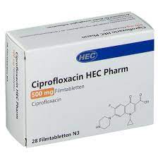 Ciprofloxacin Hec Pharm 500 Mg 14 St Shop Apotheke Com