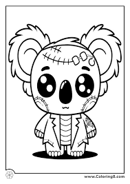 koala coloring page coloring