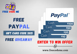 Can i use paypal gift cards for items paid through paypal? Free Paypal Gift Card Giveaway 2021 Free Code Me