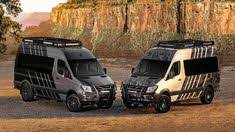 Mercedes Benz Sprinter Goes From Van To Off Road Camper With Lexani Tune Carscoops Mercedes Camper Mercedes Sprinter Camper Custom Camper Vans