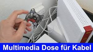 You can use any existing monitor, connect it to your usb graphics adapter, install displaylink software, and plug it into. Anleitung Kabel Internet Multimedia Dose Installieren Bsd 963 11n Youtube