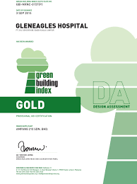 Green building is redefining building practice and malaysia and is poised for early adoption in recondition of the potential economic and environmental benefits that accrue to it. Gleneagles Hospital Green Building Index