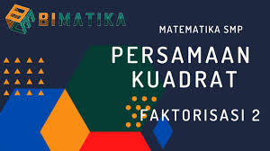 We did not find results for: Penerapan Persamaan Kuadrat Youtube