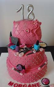 Modele texte anniversaire de ma fille de 30 ans. Gateaux D Aline Gateau D Anniversaire Maquillage 18 Ans