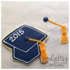Doodlebug Cookies Graduation Cap Cookies Tassel Tutorial Graduation Cookies Royal Iced Cookies Tassels Tutorials