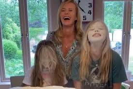 Holden holds her identity in hollywood with her several hit movies and with her appearance as a judge on the tv talent show competition, britain's got talent since 2007. Amanda Holden Covers Daughters In Flour In Hilarious Tiktok Challenge London Evening Standard Evening Standard