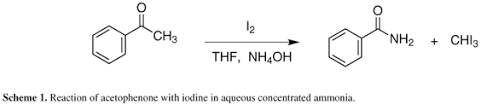 Scielo Brasil Novel Synthesis Of Primary Arylamides From Aryl Methyl Ketone Oxidations Using Iodine In Aqueous Ammonia Novel Synthesis Of Primary Arylamides From Aryl Methyl Ketone Oxidations Using Iodine In