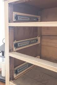 How To Install Drawer Slides On A Vintage Dresser Shades Of Blue Interiors Wood Furniture Plans Diy Drawers Installing Drawer Slides