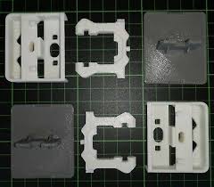 Usually wood or metal and easy to put together (few mins) ive not come across any difficulties in the past with sizes depth or height,widths are standard 400,500,600 for single drawer units. Repair Kit For Cooke Lewis It Kitchens Soft Close Drawers Sold By B Q 12 50 Picclick Uk