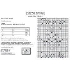 As we all know, cross stitch pattern is a popular form of embroidery in which threads are the patterns available on the website can be downloaded in pdf format. Forever Friends Cross Stitch Free Pdf Pattern Fat Quarter Shop