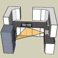 An open plan room often presents the opportunity to make one arm of the 'u'. U Shaped Kitchen Layout Overview