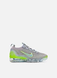 Nike Air Vapormax 2021 Fk Men Particle Grey Cerulean Lt Armory Blue Graffitishop
