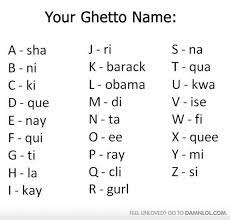 This one especially 'whispered' to me when i was looking to paint my entire office and showroom in guadalajara. Ghetto Name Character Name Generators Know Your Meme
