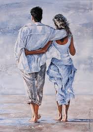 Memories Of Love Greeting Card For Sale By Emerico Imre Toth Love Canvas Romantic Art Art Painting