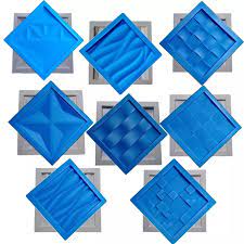 Serve para fabricação de placas 3d de gesso ou cimenticia,podendo ser usada para criação de vasos 3d também,para quem deseja ganhar um dinheiro extra ou decorar sua casa uma excelente oportunidade! Kit 8 Moldes Gesso 3d Tijolinho Cullinans Dunas Plastico Eva R 157 52 Em Mercado Livre Formas Geometricas 3d Forma Para Sabonete Artesanato Em Gesso