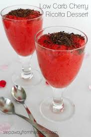 Low Carb Cherry Ricotta Dessert Recipe Yummly Recipe Ricotta Dessert Low Carb Recipes Dessert Low Carb Custard Recipe
