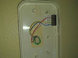 Replace the thermostat body plate. Thermostat Wire Reference Chart