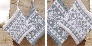 Crochet chicken potholder free chicken pot holder pattern by sara sach. Refreshing Knitted Potholders Free Knitting Pattern