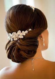 Princess Wedding Bridal Updo Hairstyle With Headpieces Bridal Hair Pieces Trendy Wedding Hairstyles Long Hair Styles