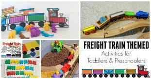 Each themed toddler unit lesson. Freight Train Activities And Crafts For Toddlers And Preschoolers