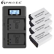 Would you like to tell us about a lower price? Palo 4pcs 1800mah Lp E17 Lpe17 Lp E17 Camera Battery 7 4v Lcd Dual Usb Charger For Canon Eos M3 M5 M6 750d 760d T6i T6s 800d 8000d Kiss X8i Buy From 37 On