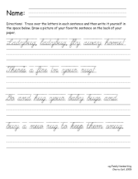 Practice cursive writing worksheets & learn how to write in cursive. S E N T E N C E S I N C U R S I V E W R I T I N G Zonealarm Results