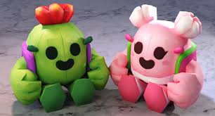 You can download and print coloring pages of this bravler skin absolutely for free in a4 format. Spike And Spike Sakura Coloring Pages Brawl Stars Print A4