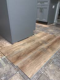 Porcelain tile in shadow wood is 50% more slip resistant* than ordinary tile. Light Or Dark Life Proof Lvp